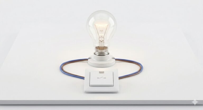 interruptor mas bombilla